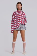 Cosmic Sequin Puffball Micro Skirt - Image 5
