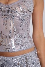 Cosmic Sequin Cami Top - Image 2