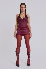 Not Your Girlfriend Corset in Polkadot - Image 3