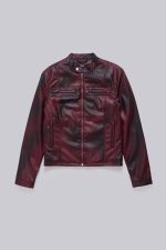 Oxblood Piston Jacket - Image 2