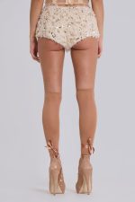 Champagne Mini Bloomer Shorts - Image 8