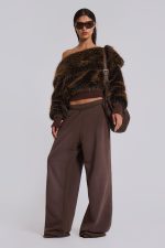 Brown Baggy Monster Joggers - Image 2