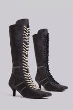 Black Brooke Boxing Boot - Image 14