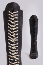 Black Brooke Boxing Boot - Image 15