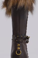 Fauna Faux Fur Heeled Boot - Image 3