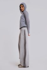 Grey Marl Mist Hoodie - Image 4