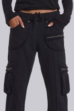 Black Shift Cargo Joggers - Image 6