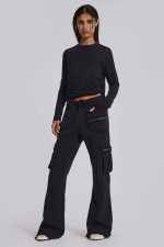 Black Shift Cargo Joggers - Image 3