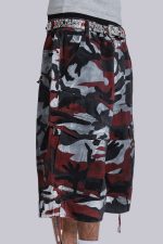 Red Camo Cadet Shorts - Image 5