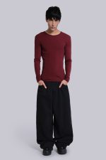 Burgundy Haze Long Sleeve Top - Image 2