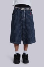 Ollie Pinstripe Jorts - Image 7
