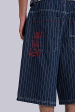 Ollie Pinstripe Jorts - Image 4