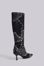Shadow Studded Knee-High Boot - Image 5