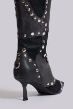 Shadow Studded Knee-High Boot - Image 8