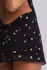 Studded Mirage Mini Dress - Image 6