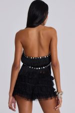 Asha Fringed Top With Buttons - Image 12