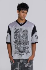 Paradise Silver Football Jersey - Image 3
