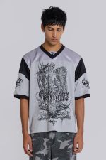 Paradise Silver Football Jersey - Image 4