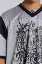 Paradise Silver Football Jersey - Image 8