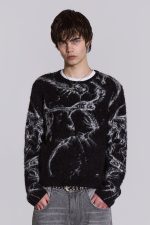 Lazy Willy Brushed Knit Jumper - Image 4