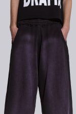 Deep Purple Fade Baggy Monster Joggers - Image 3