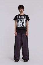 Deep Purple Fade Baggy Monster Joggers - Image 2