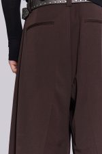 Chocolate Brown Goliath Suit Pants - Image 4