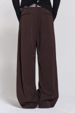 Chocolate Brown Goliath Suit Pants - Image 5