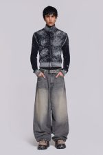 Grey Washed XL Colossus Jeans - Image 3
