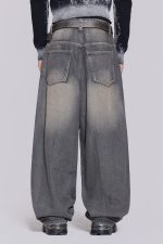 Grey Washed XL Colossus Jeans - Image 5