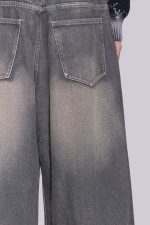 Grey Washed XL Colossus Jeans - Image 6