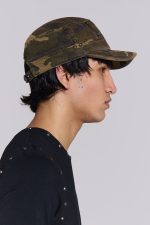 Camo Baker Boy Hat - Image 2