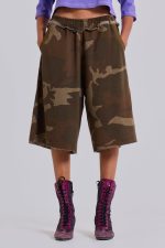 Camo Monster Jogger Shorts - Image 3