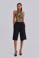 Leopard Zene Backless Top - Image 7