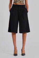 Black Goliath Tailored Shorts - Image 2