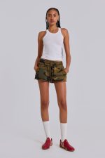 Camo Mini Jogger Shorts - Image 2