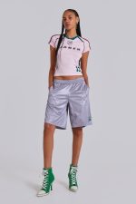 Pink No.13 Football Baby Tee - Image 8