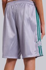 Silver Alyx Longline Football Shorts - Image 11