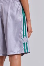 Silver Alyx Longline Football Shorts - Image 5