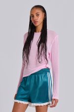 Bronwyn Broderie Football Shorts - Image 4