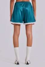 Bronwyn Broderie Football Shorts - Image 3