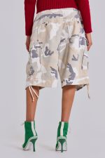 Snow Camo Cadet Cargo Shorts - Image 5