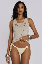 Eye Contact Vest Top With Eyelets - Image 13