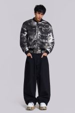 Dirty Camo Bomber Jacket - Image 2