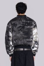 Dirty Camo Bomber Jacket - Image 4