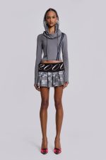 Signature Camo Pleated Mini Skirt - Image 6