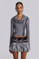 Signature Camo Pleated Mini Skirt - Image 9