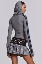 Signature Camo Pleated Mini Skirt - Image 5