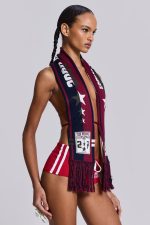 Merch 3-in-1 Backless Football Scarf Top - Image 2