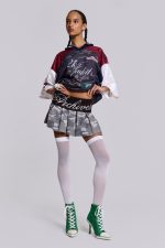 Signature Camo Pleated Mini Skirt - Image 11
